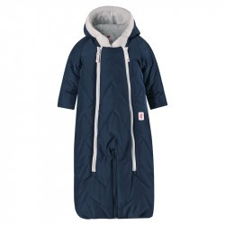 Combinaison bébé chaude et déperlante transformable en sac de couchage - Bleu - REIMA