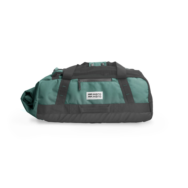 Duffle Mini Smögen 30L à 45L - MeroMero - Vert d'eau / Cuir Crème