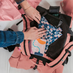 Duffle Mini Smögen 30L à 45L - MeroMero - Blossom Pink