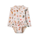 Maillot de bain bébé fille manches longues - Sille - Liewood - Mermaids / Sandy