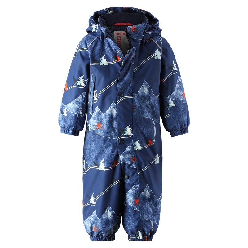 Combinaison Neige Bébé 0-24 Mois - Fille Et Garçon - Chaud Hiver - Manches élastiques - Capuche