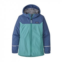 Veste Torrentshell 3L girl - Patagonia - Iggy Blue