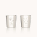Lot de 2 tasses inox Arty - Gaspajoe - Ginkgo / Cerisier