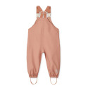 Salopette de pluie enfant Manu - Liewood - Rosier de Toscane