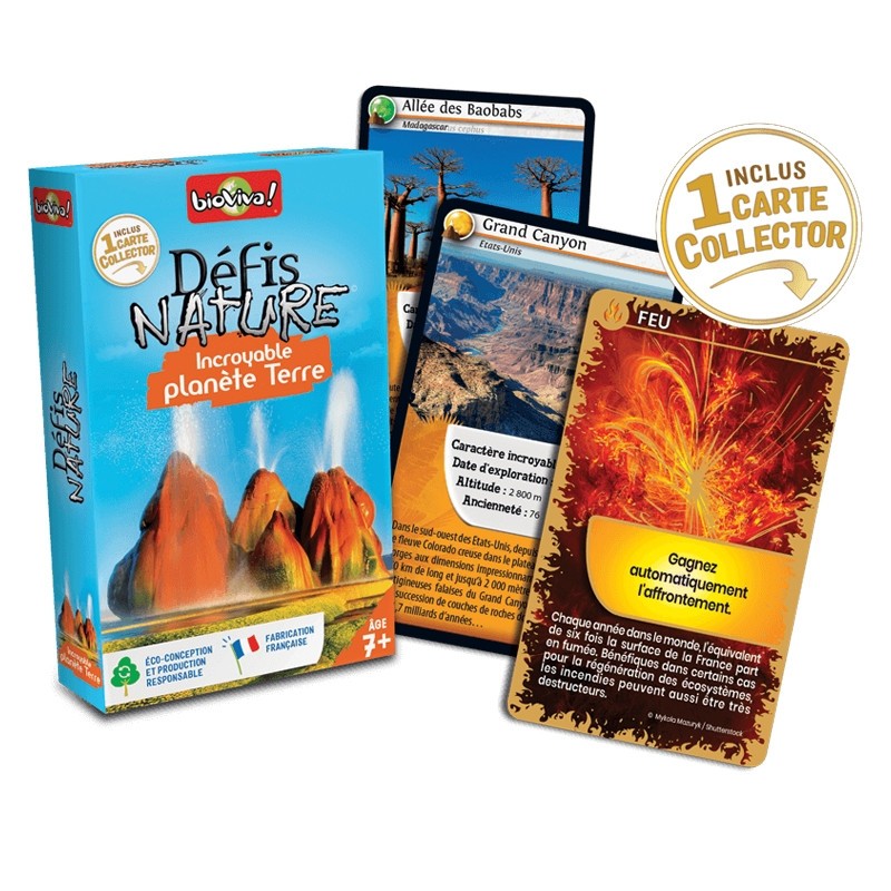 Bioviva Enigmes Notre Terre | Gioco Da Tavolo Educativo Per Bambini Da 7 Anni | 2-6 Giocatori | Made In France