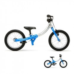 Draisienne évolutive en vélo - Little Big Bike - Bleu
