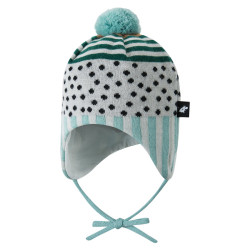 Bonnet bébé en laine mérinos - Moomin Yngst