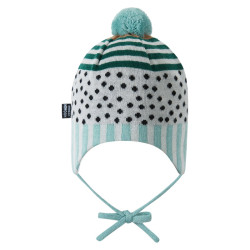 Bonnet bébé en laine mérinos - Moomin