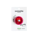 Sonnette pour vélo Rainette - framboise