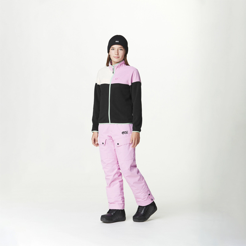 Enfant debout avec polaire enfant Pipoa - Picture - Black Vanilla Orchid