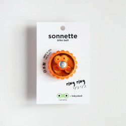 Sonnette pour vélo - Rainette - Orange