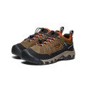 Chaussure randonnée enfant imperméable - Targhee Low WP - Keen - Dark Olive / Gold Flame