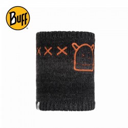 Cache cou enfant Buff - Tricot et polaire - Monster Jolly Black