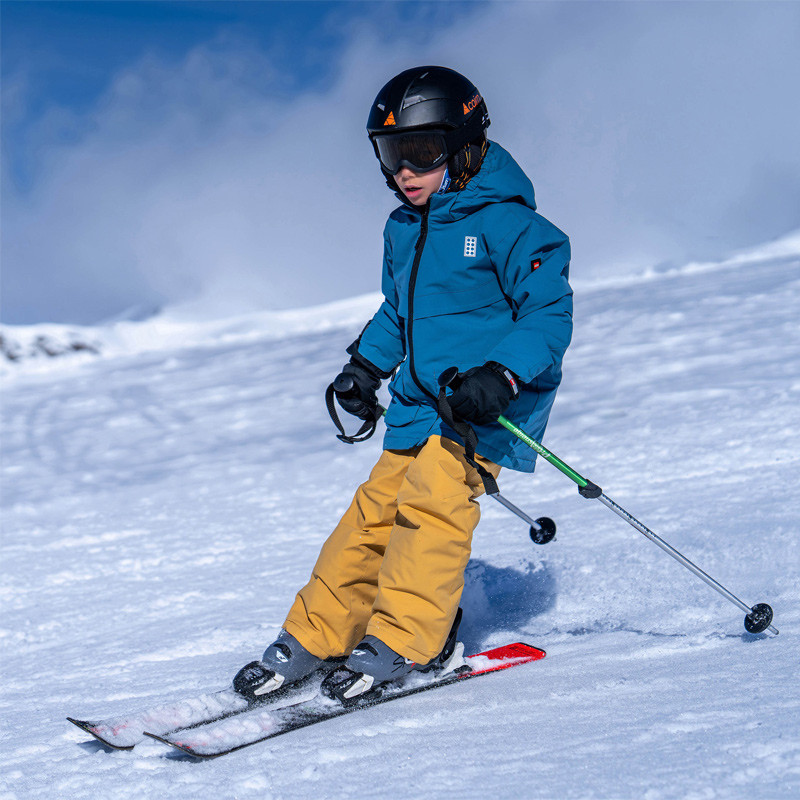 Pantalon ski enfant Lego LWPHILO 800 Mustard