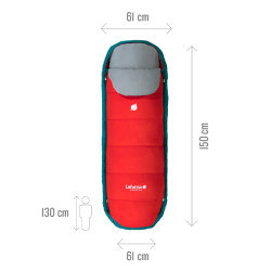 Dimensions du sac de couchage enfant — Nünavut Kid — Lafuma.
