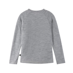 T-shirt technique à manches longues - Viisas - Melange Grey