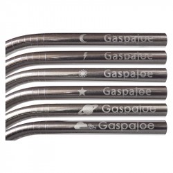 Set de 6 pailles en Inox Gaspajoe