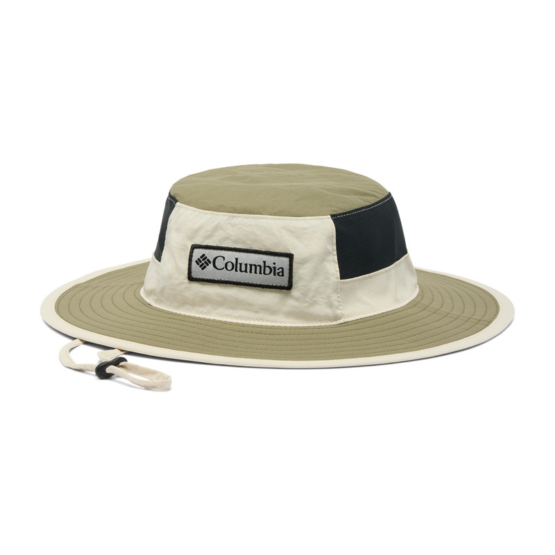 Chapeau de randonnée enfant - Bora Bora - Columbia - Dark stone / Green stone