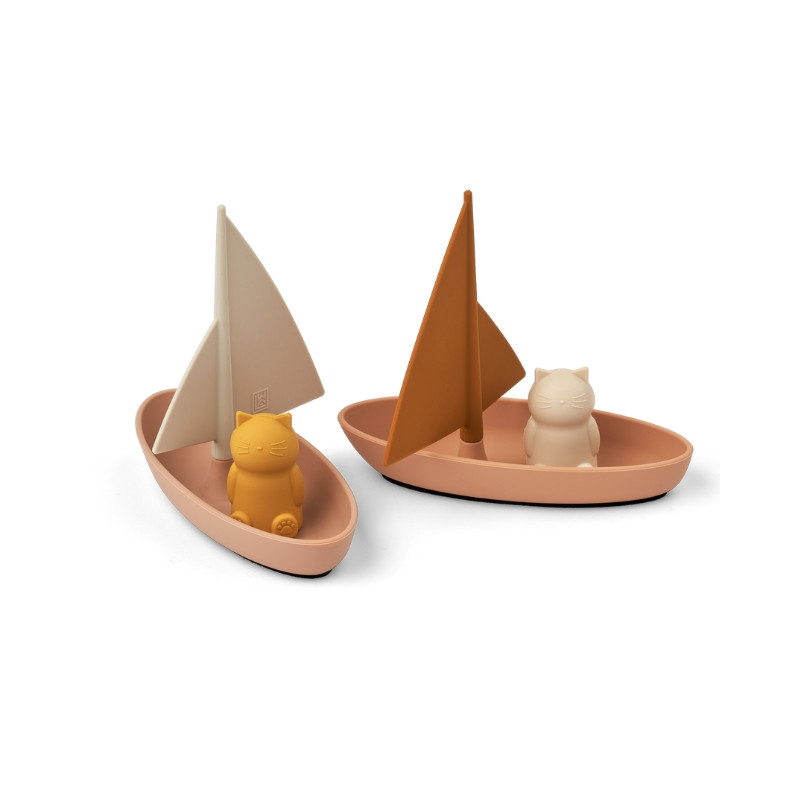 Lot de 2 bateaux Liewood - Ensley - Pale tuscany multi mix