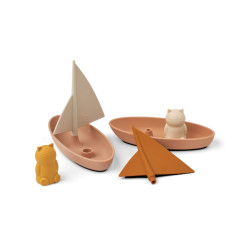 Lot de 2 bateaux Liewood - Ensley - Pale tuscany multi mix démonte