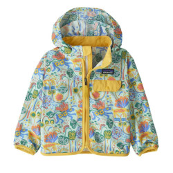 Veste coupe vent bébé - Baby Baggies Jacket - Patagonia - Meadow Moose / Rinsed Green