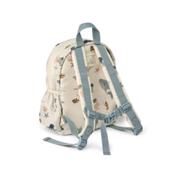 Sac à dos Liewood - Andreas - Sea creature / Sandy de dos