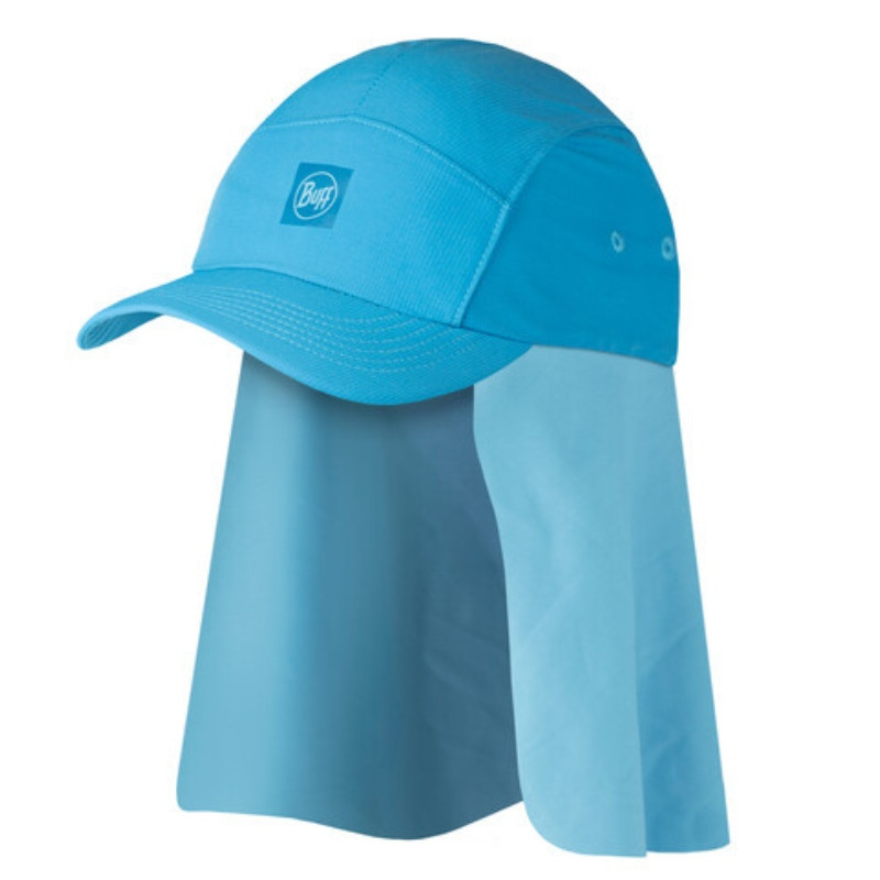 Casquette enfant protège-nuque Bimini - Buff - Kasaï Night Blue