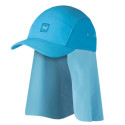Casquette enfant protège-nuque Bimini - Buff - Solid Azure