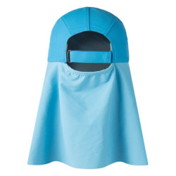 Casquette enfant protège-nuque Bimini - Buff - Solid Azure