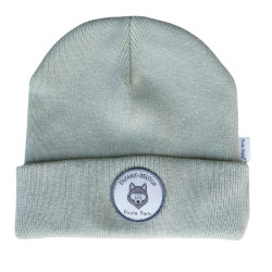 Bonnet Poule Party loup gros plan