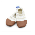 Chaussons souples enfant - Les Pas Petits - Les Petits Marins Caramel