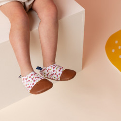 Chaussons souples enfant - Les Pas Petits - Les Petits Cerises