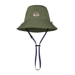 Bob enfant larges bords Booney - Buff - Forest