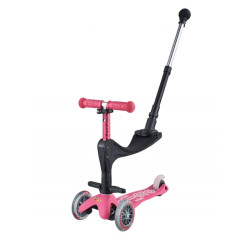 gros plan de Trottinette évolutive Mini 3 en 1 Deluxe+ - Micro