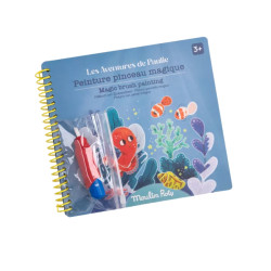 kit Peinture pinceau magique - Les aventures de Paulie - Moulin Roty