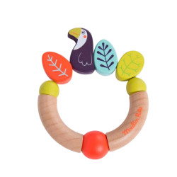 Hochet bois Moulin Roty - Toucan