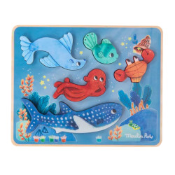 Puzzle sensoriel - Les aventures de Paulie - Moulin Roty