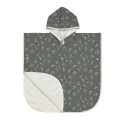 Poncho microfibres bébé - Lassig - Palmier olive foncé