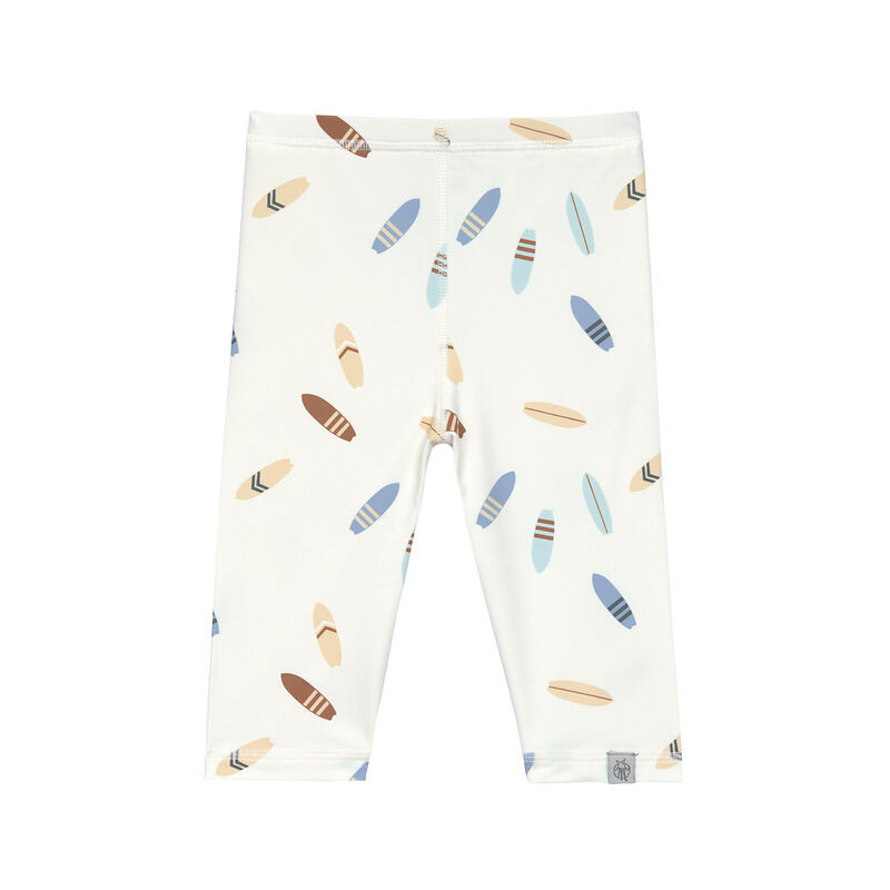 Maillot short et couche intégrée - Lassig - Planches de surf  Sel de mer écru