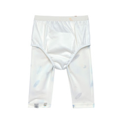 Maillot short et couche intégrée - Lassig - Planches de surf  Sel de mer écru