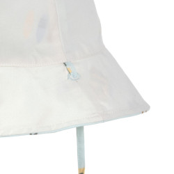 Chapeau anti-UV bébé réversible - Lassig - Camper vert écume
