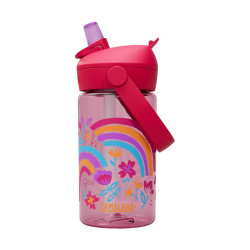 Gourde enfant Thrive Flip Straw Kids - Camelback - Rainbow Floral