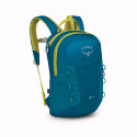 Sac à dos randonnée enfant Jet 12 Osprey - Blue Spikemoss / Lemo