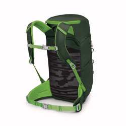Sac à dos randonnée enfant Jet 18 Osprey - Green Canopy  Limeli