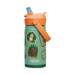 Gourde isotherme enfant Thrive Flip Straw Kids VSS - Camelback - Camp Badges
