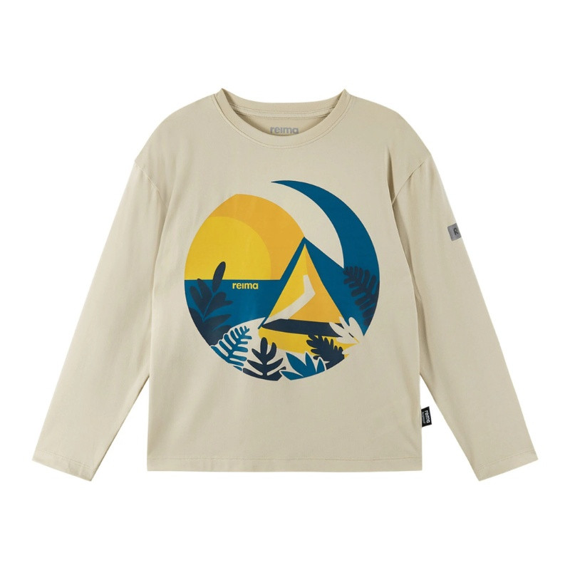 T-shirt manches longues anti-insectes enfant Inista - Reima - Sandy Beige
