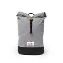 Sac à dos roll-top Wanaka - MeroMero - Stone Grey/Brown
