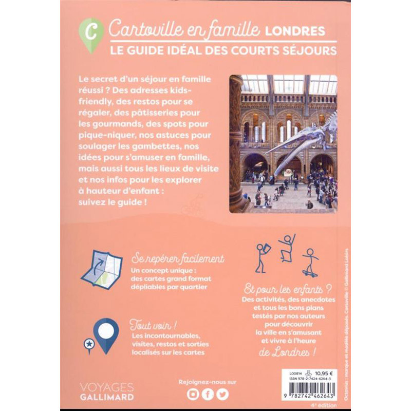 Cartoville Londres en Famille - Voyages Gallimard