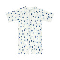 Combinaison bébé anti-UV - Lassig - Pois bleu / Nature