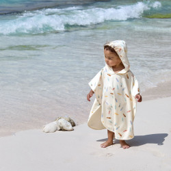 Poncho microfibres bébé - Lassig -